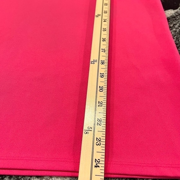 BANANA REPUBLIC puffed shoulders short sleeve bright pink blouse - Picture 5 of 13